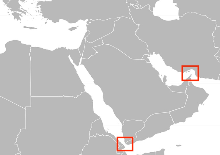 Gli stretti che preoccupano i mercati in Medio Oriente