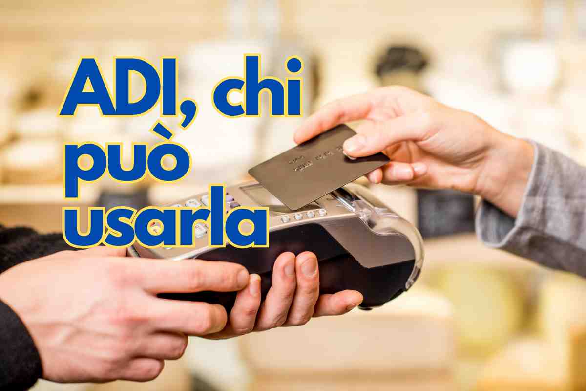 Come funziona Carta ADI