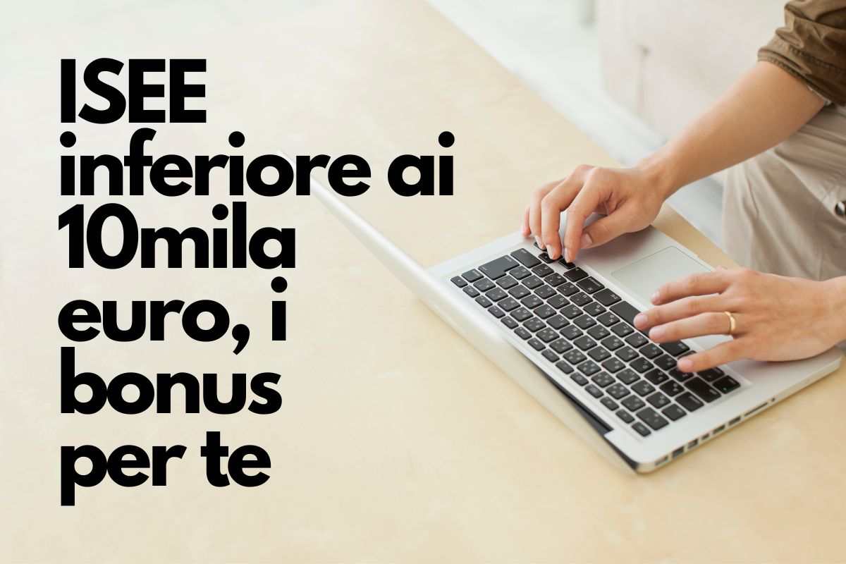 Isee 10mila euro quali bonus