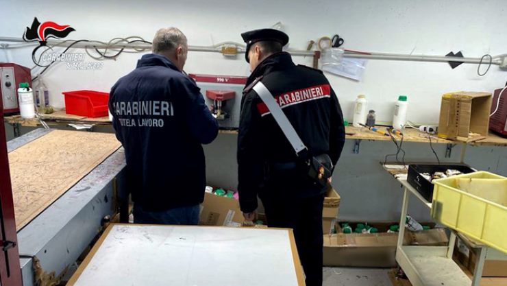 Alviero Martini, Carabinieri Tutela Lavoro 