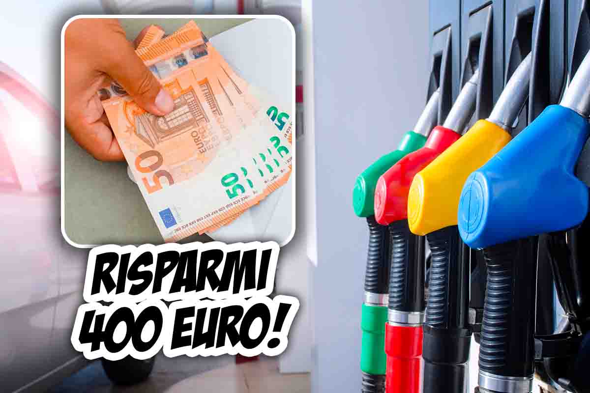 Seguite questo accorgimento per risparmiare 400 euro di benzina e diesel all'anno