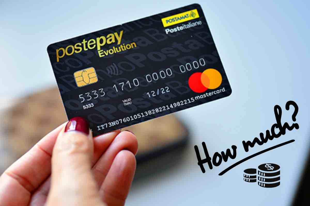 postepay evolution canone