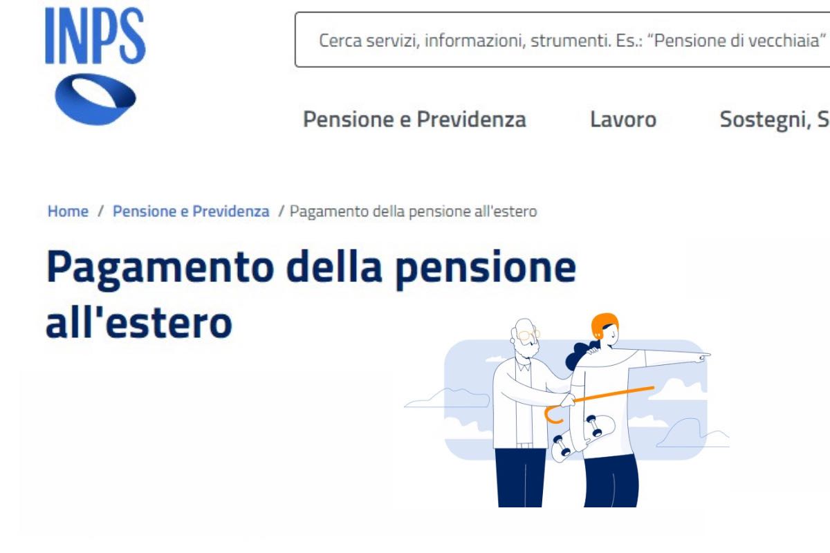 Inps pagamento pensioni