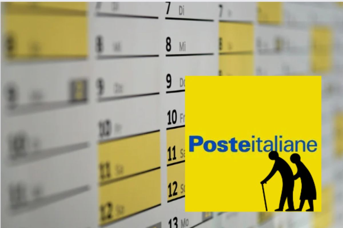 Calendario Poste italiane