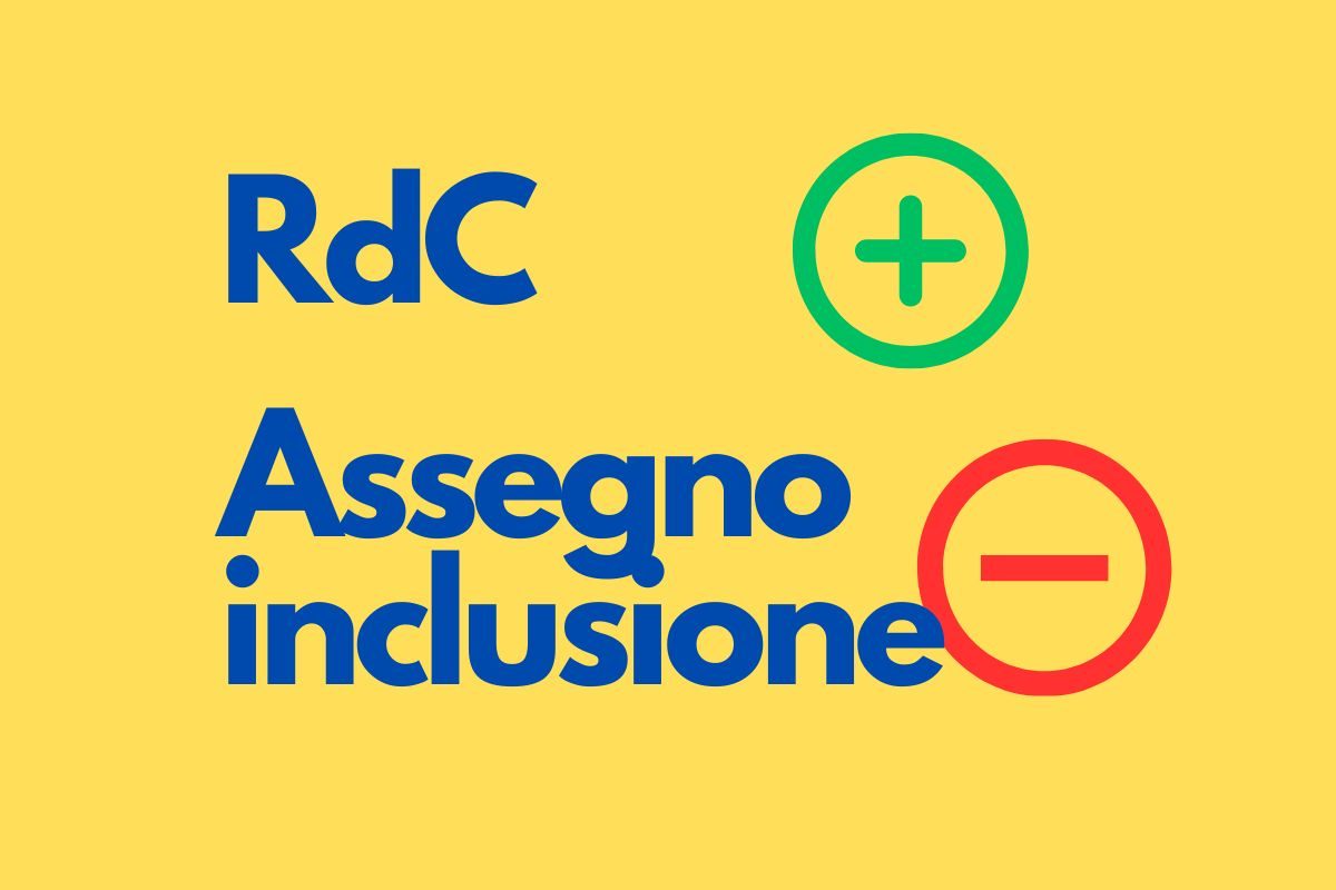 RdC e Assegno di Inclusione