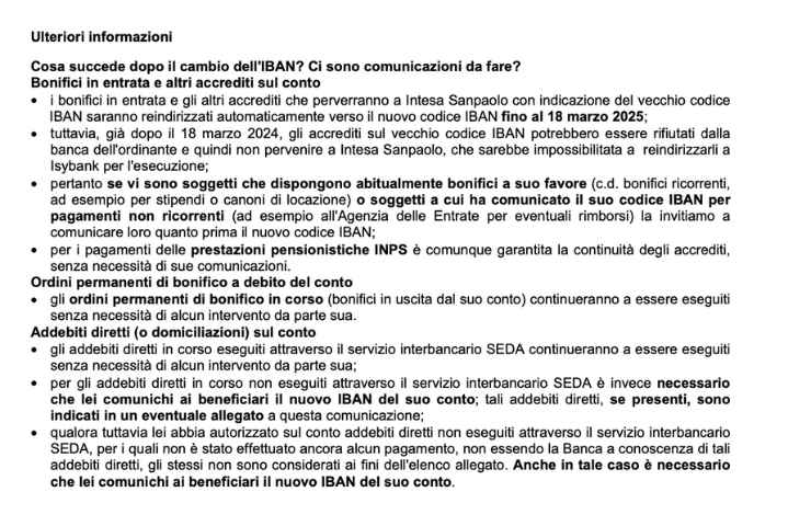 avviso Intesa SanPaolo 