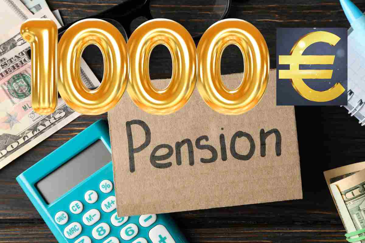 pensione minima di 1000 euro