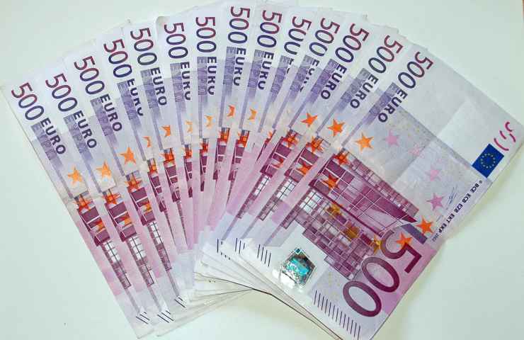 Banconote da 500 euro 