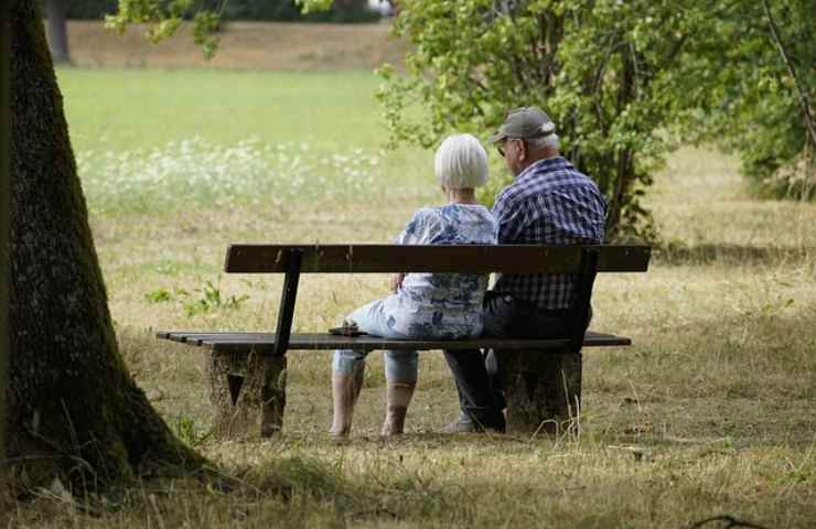 Due pensionati al parco