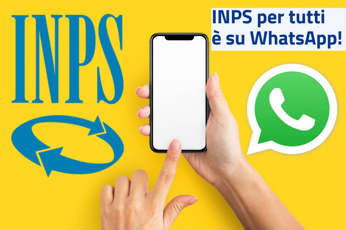 Nuovo canale WhatsApp per l'INPS