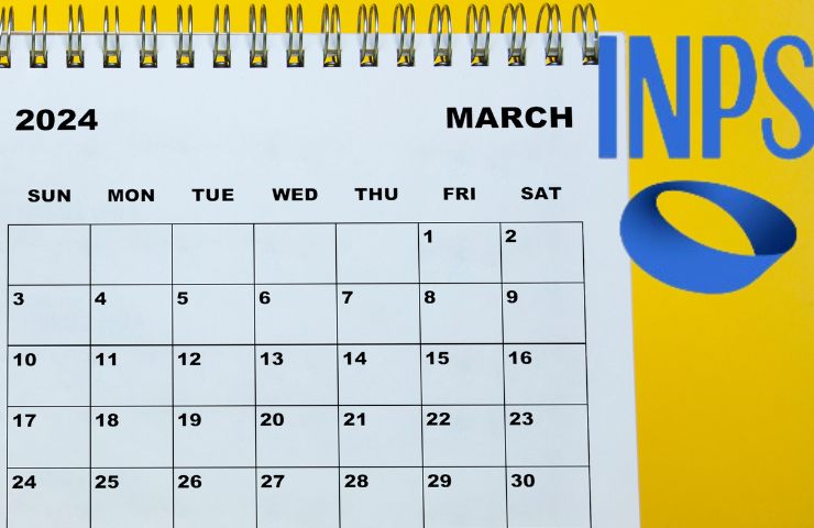 calendario marzo INPS
