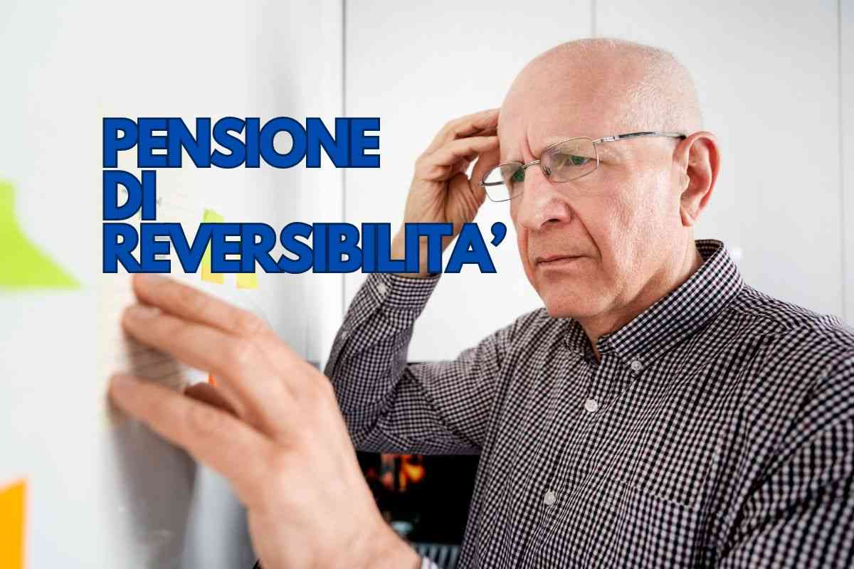 Anziano alle prese con la pensione di reversibilità