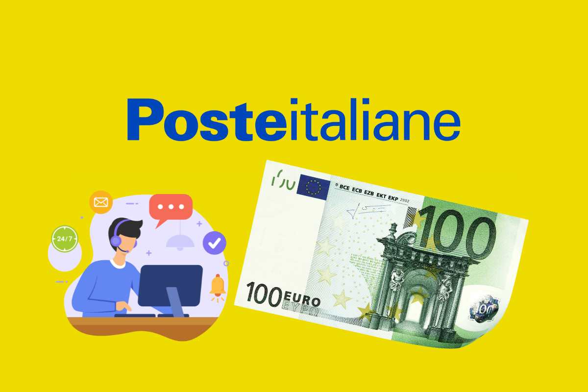 Tassa di 100 euro per un servizio poste italiane