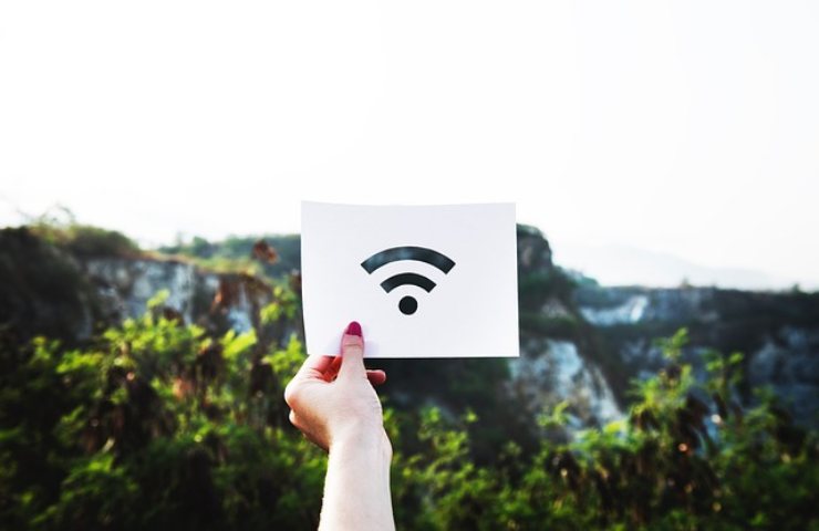 Simbolo della rete WiFi