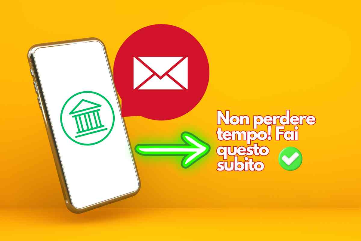 messaggio dalla banca cosa fare