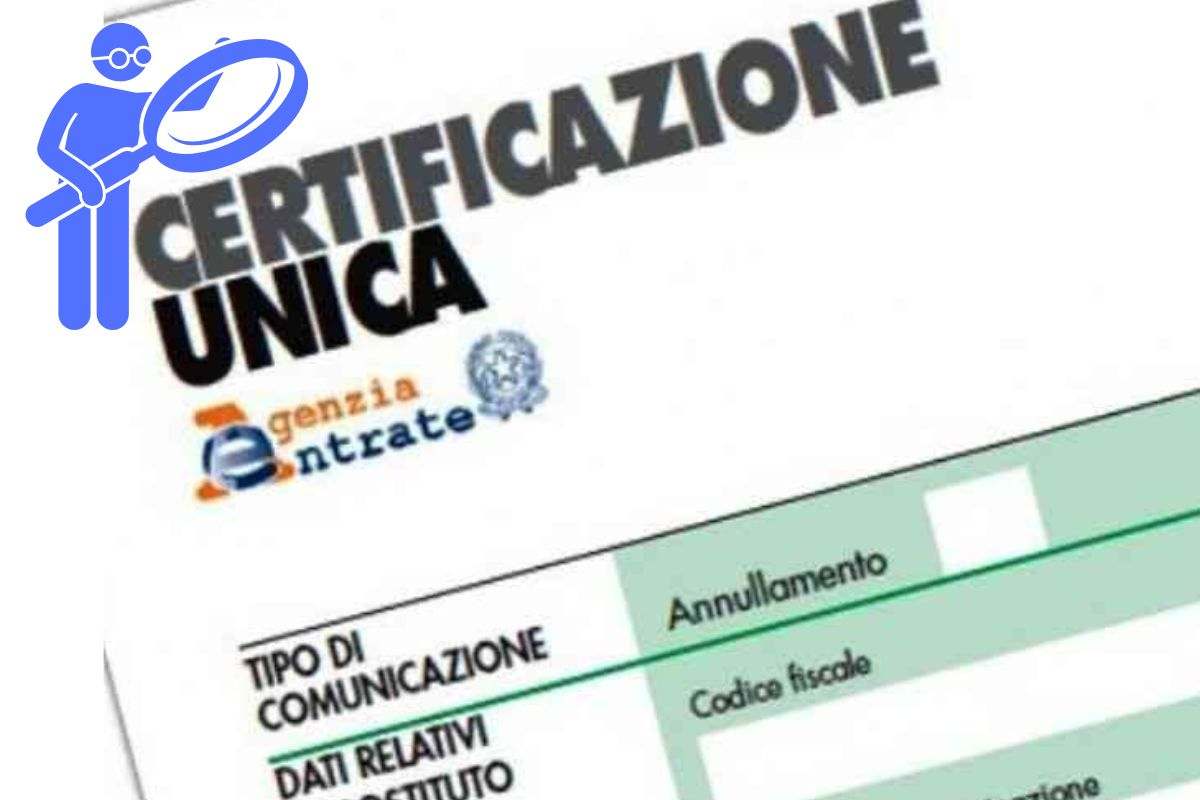 Certificazioni uniche dove si trovano