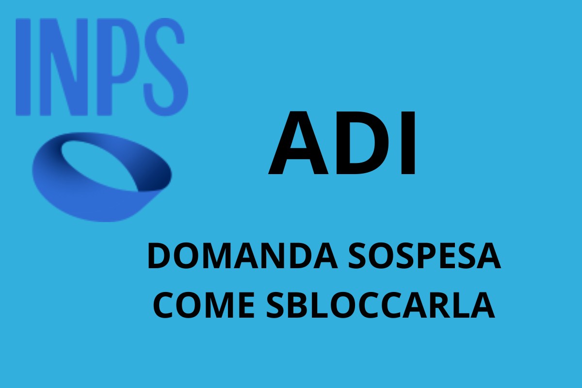 domanda sospesa ADI