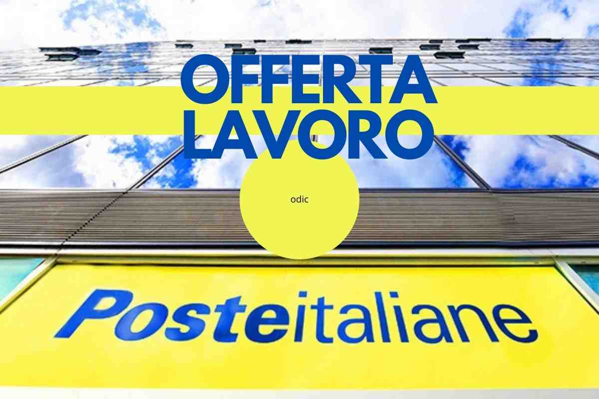 Offerta di lavoro Poste Italiane
