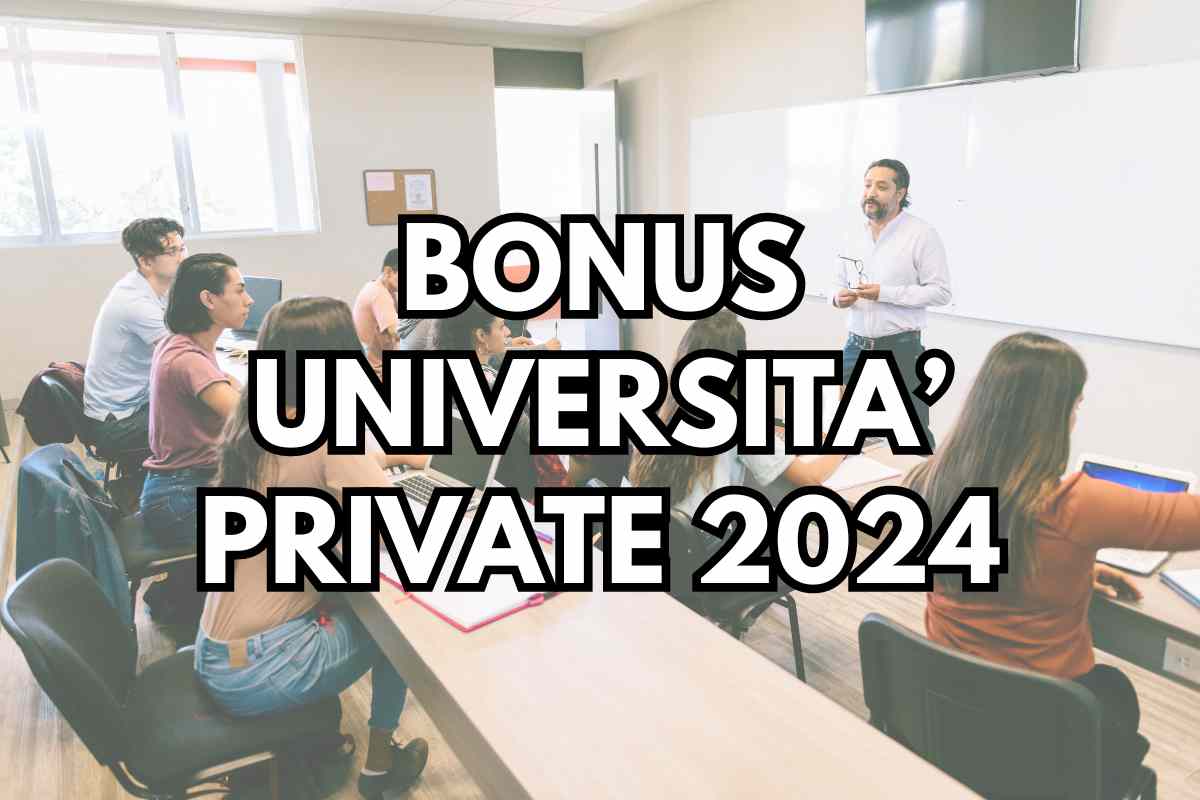 bonus università private 2024