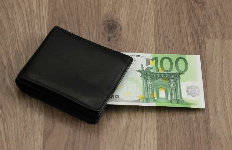 100 euro portafoglio