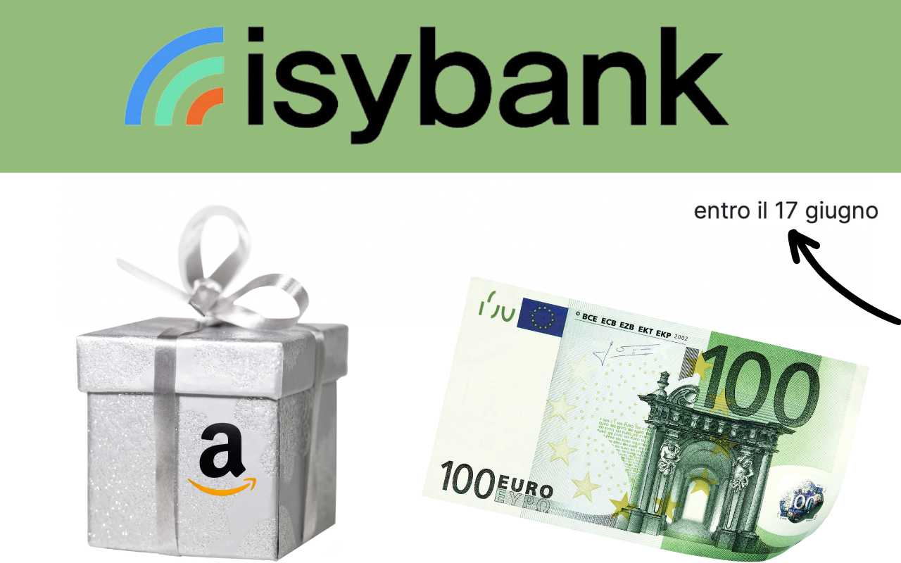 buono Amazon 100€ Isybank 