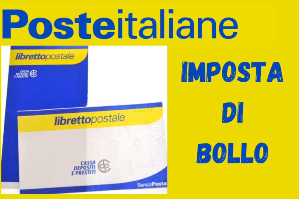 imposta di bollo libretto postale