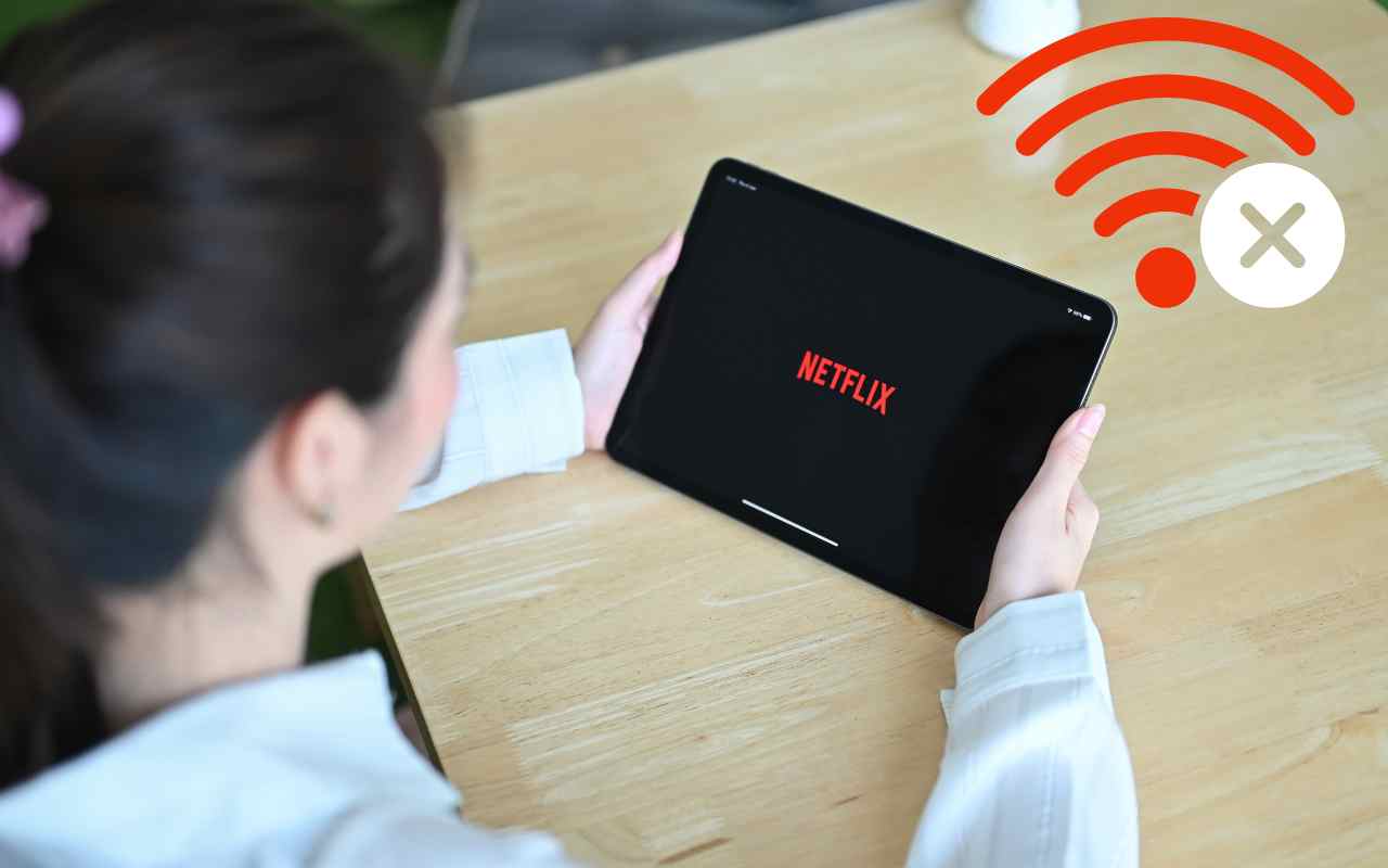 vedere Netflix senza wifi