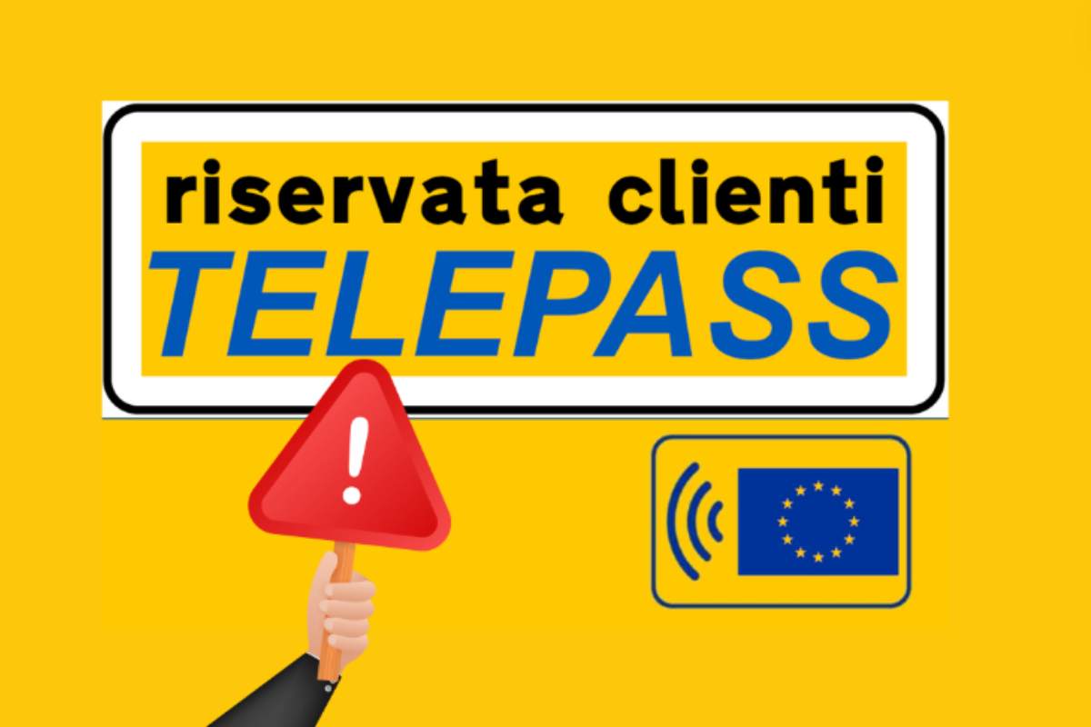 Telepass avviso clienti