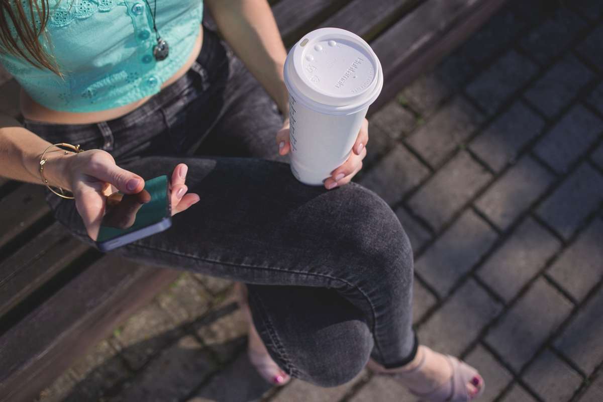 Caffè e smartphone