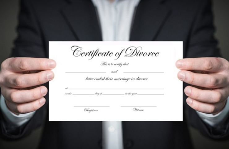 Certificato di divorzio