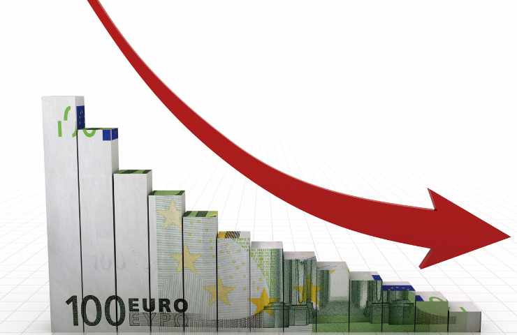 euro in diminuzione