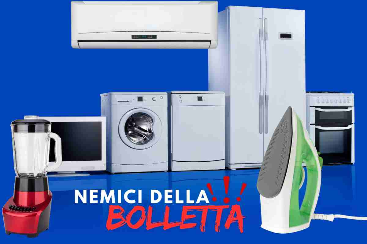 nemici della bolletta elettrodomestici