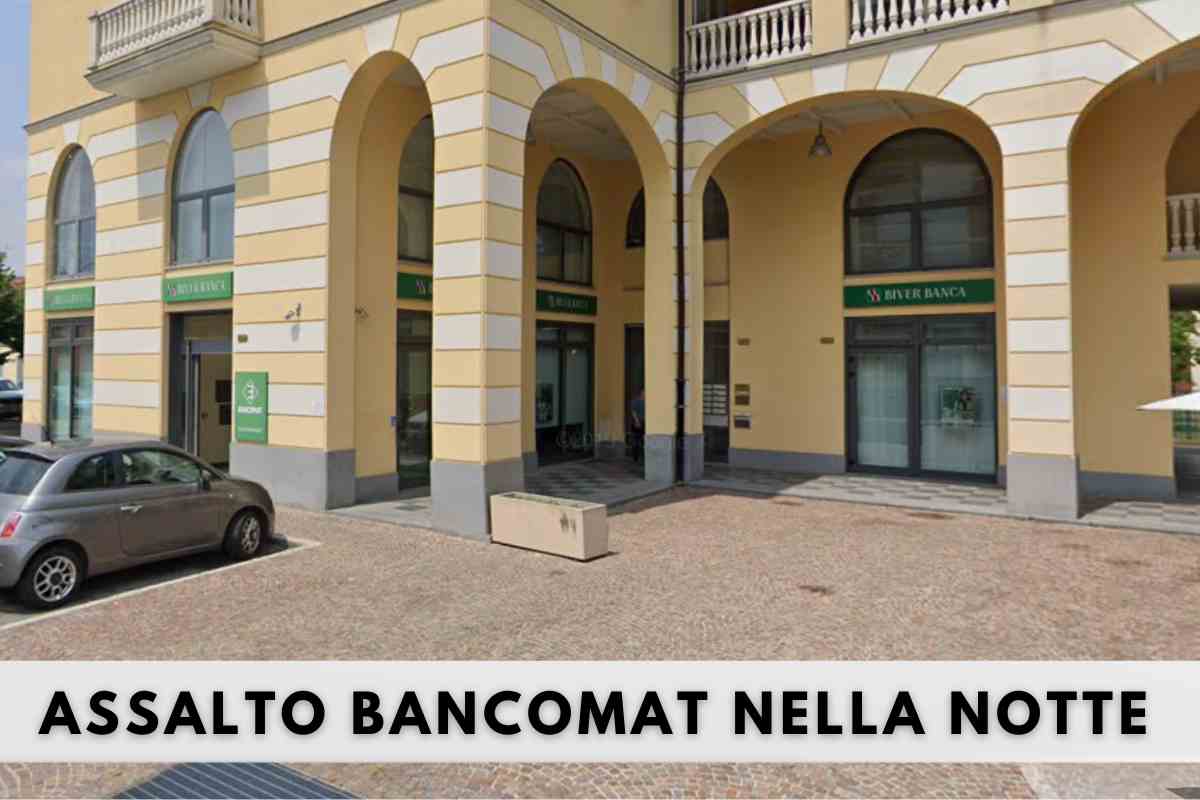 carabinieri assalto bancomat strambino Torino