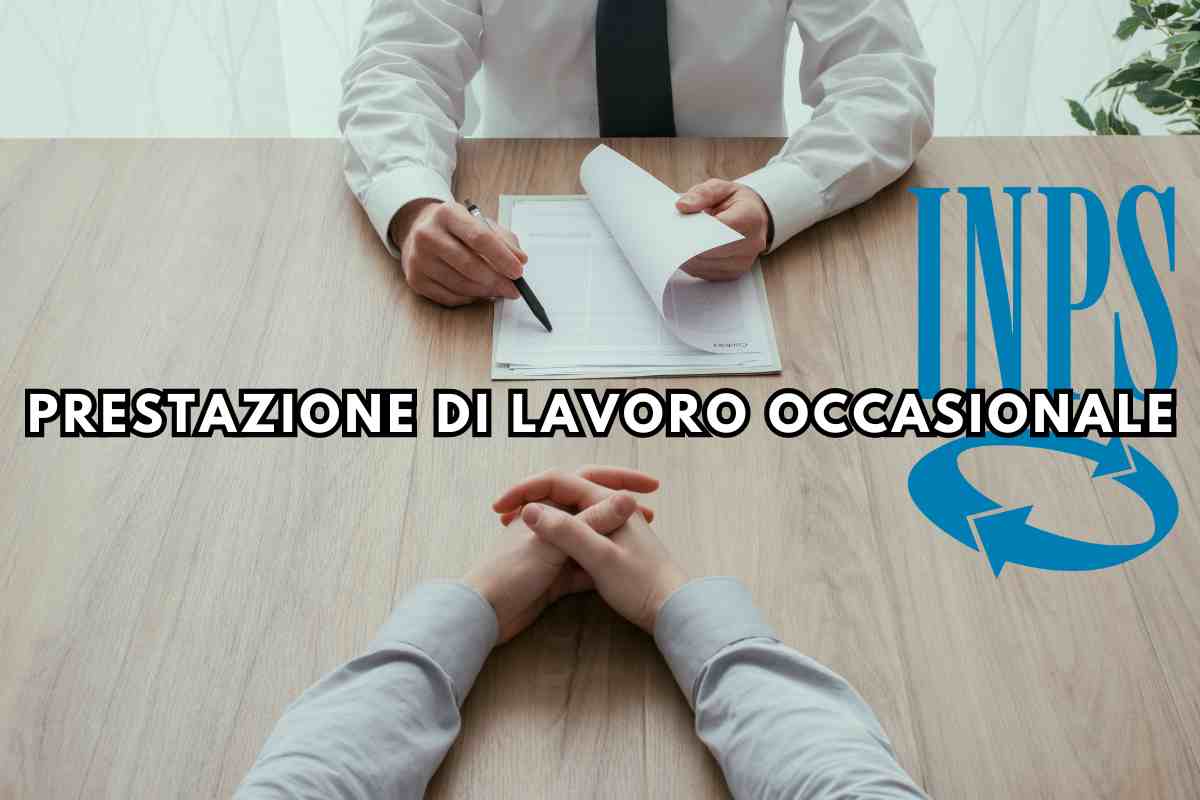 prestazione di lavoro occasionale 