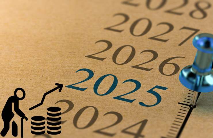 da gennaio 2025 aumentano le pensioni