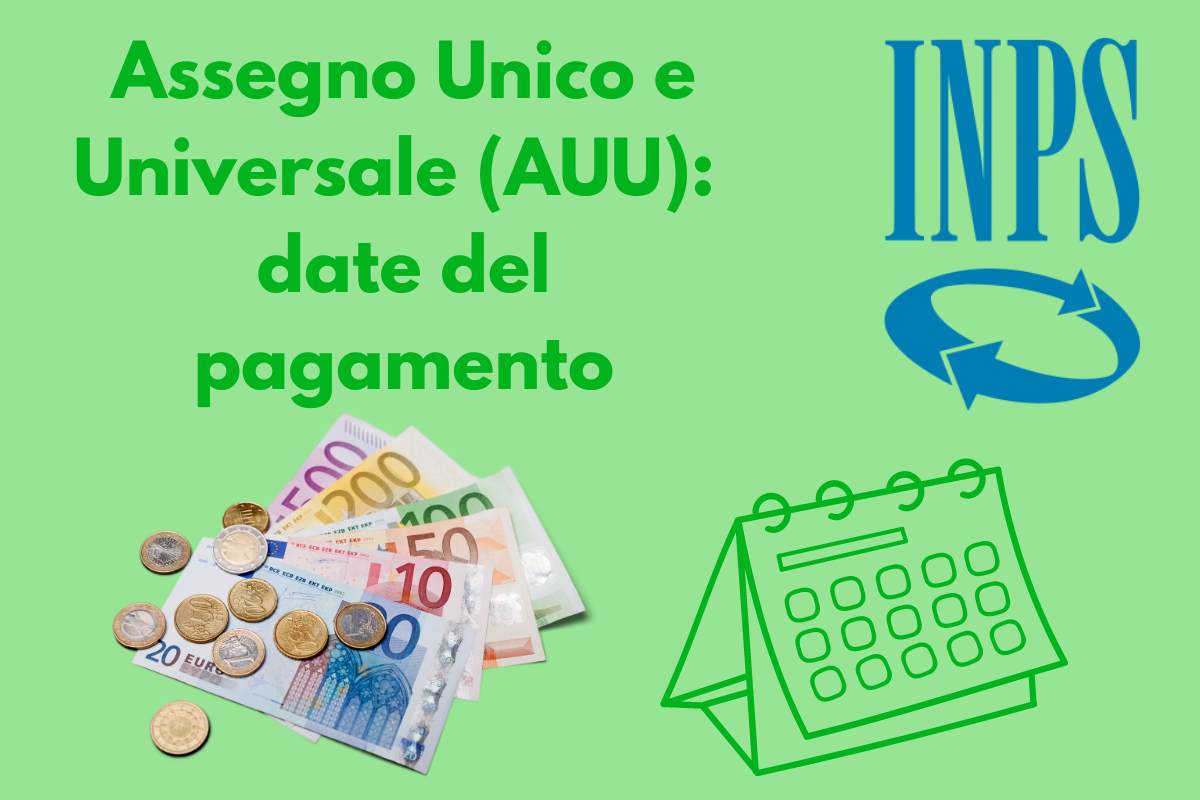 AUU agosto date di pagamento