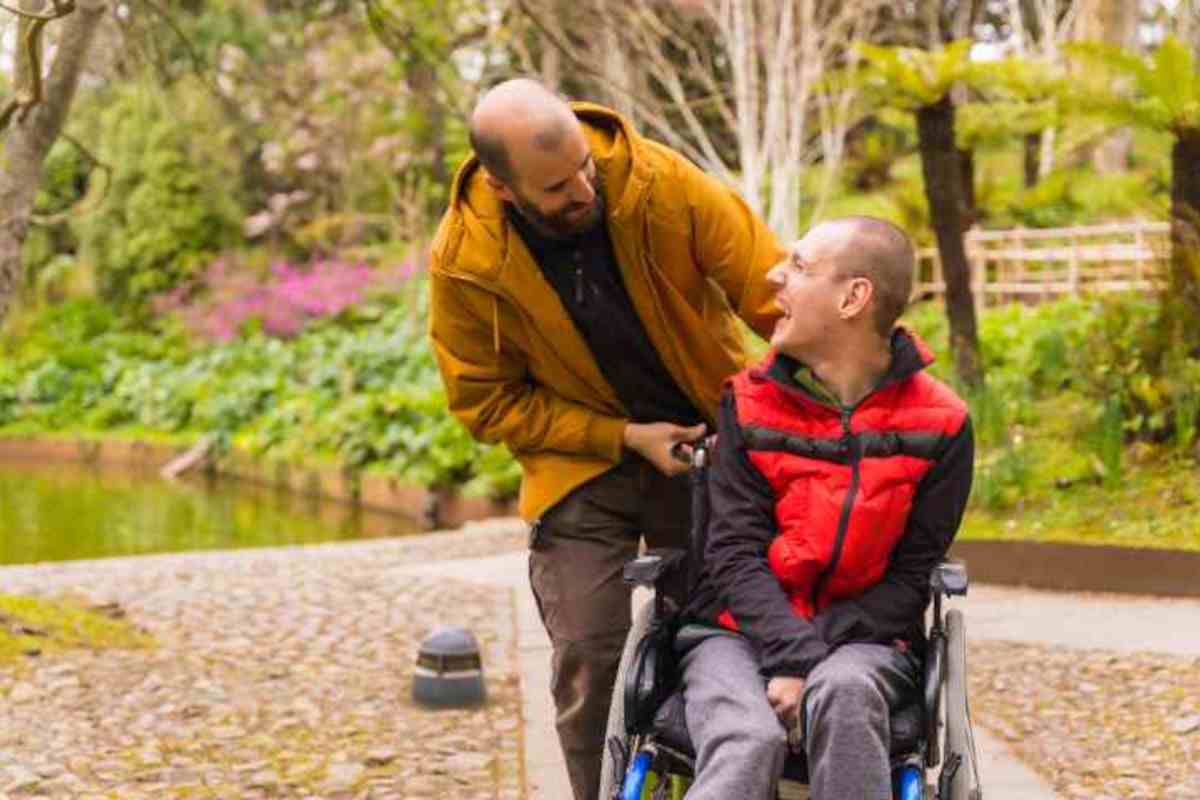 Disabile con accompagnatore