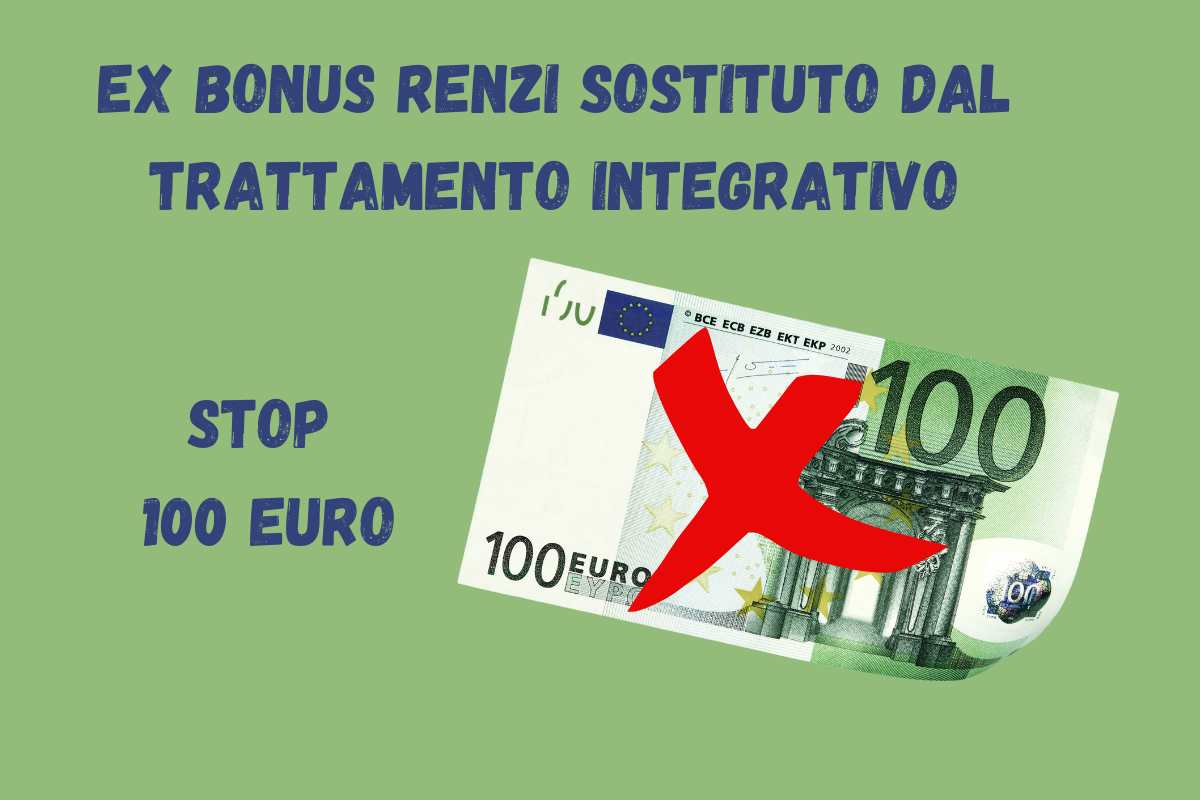 Ex bonus Renzi sostituto dal trattamento integrativo