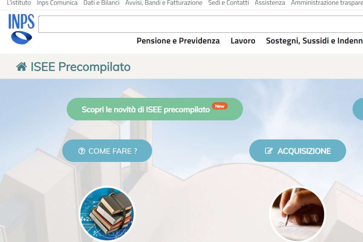 ISEE precompilato Inps