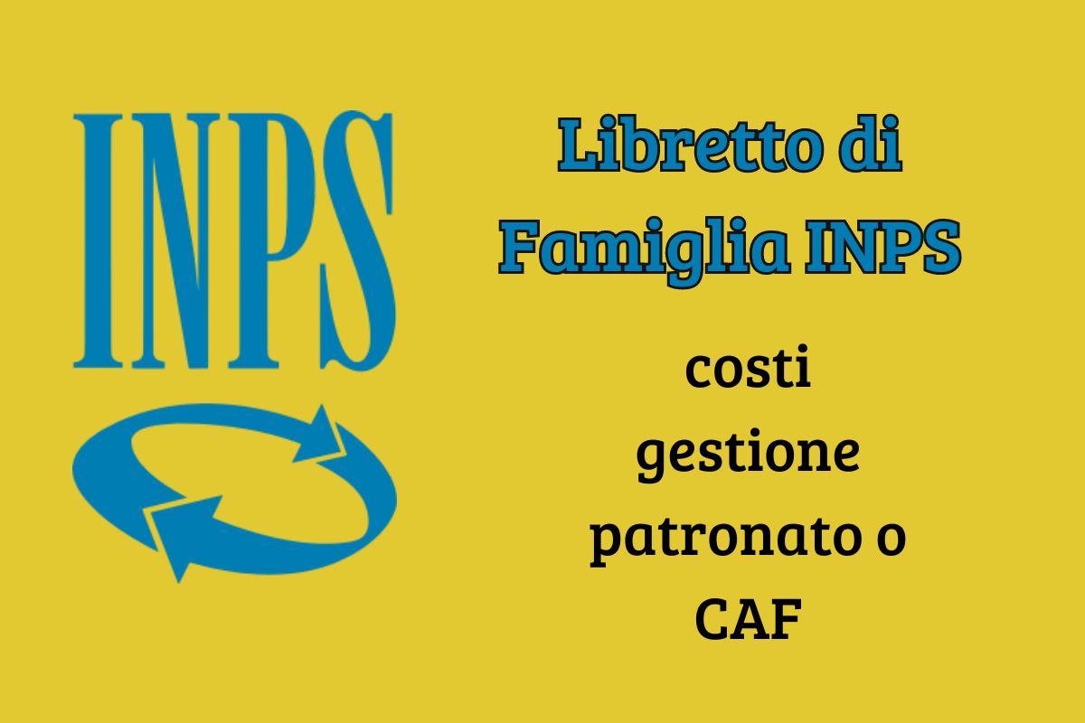 Libretto famiglia INPS CAF