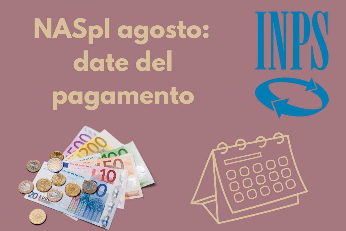 NASpI agosto date di pagamento