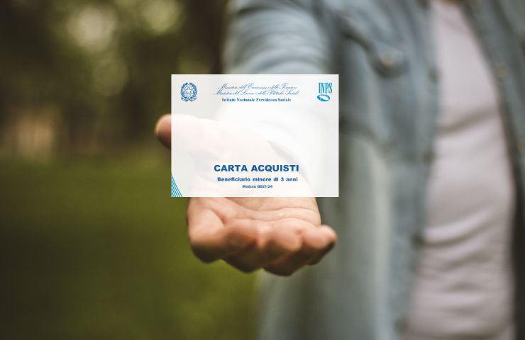 Carta Acquisti modulo