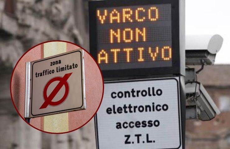 Varco ZTL in centro a Roma