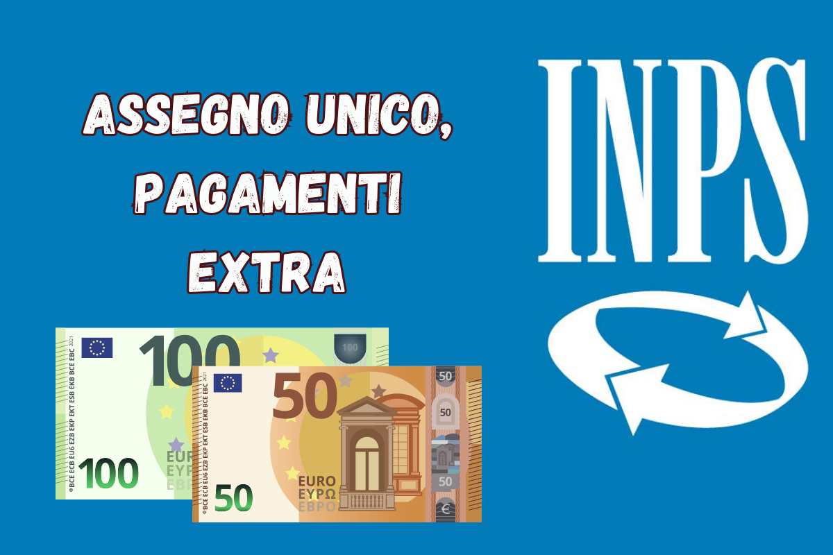 assegno unico pagamenti extra