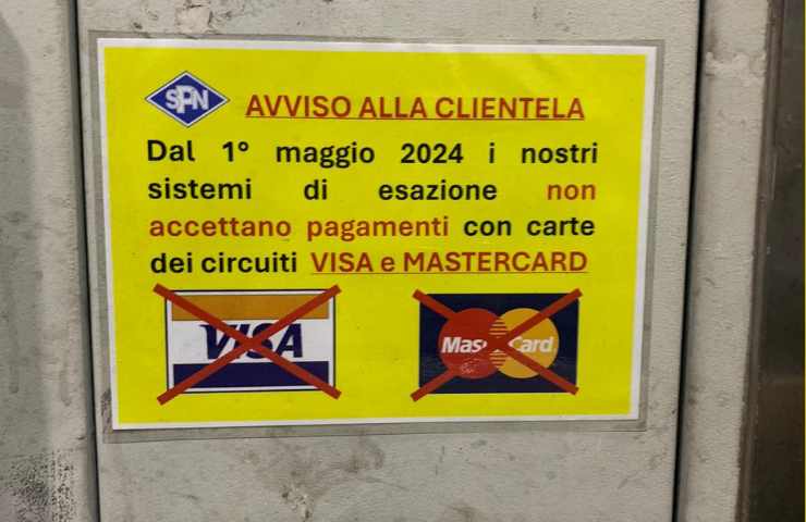 pagamento con carta autostrada 