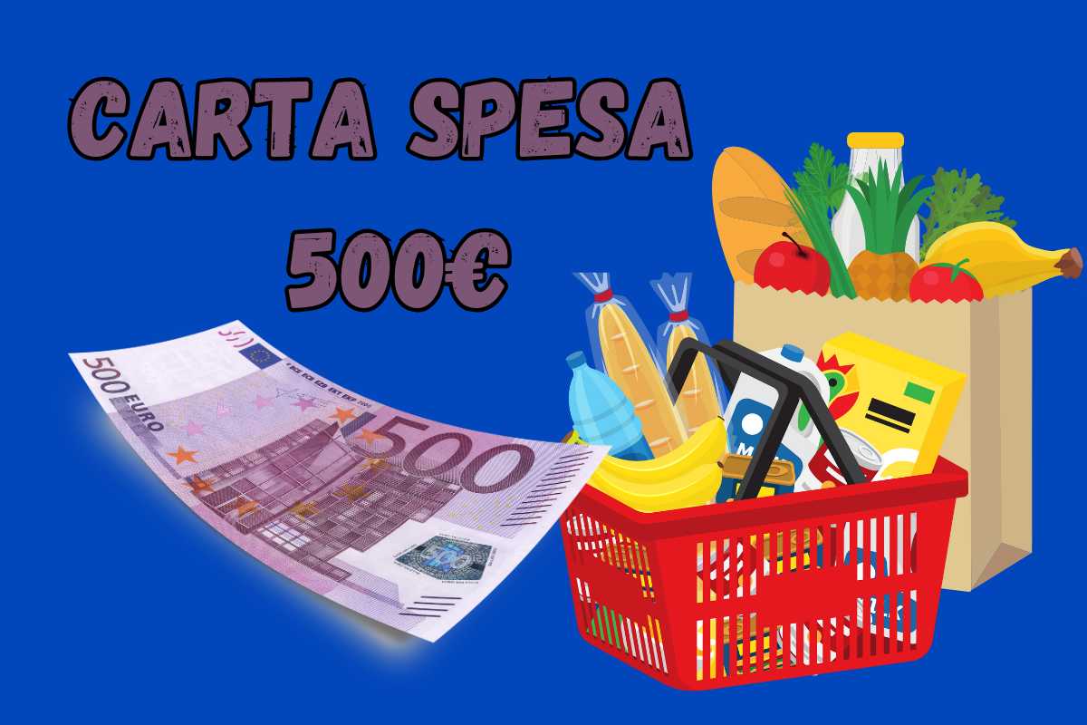 carta spesa 500 euro