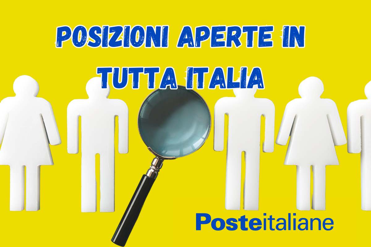 poste italiane posizioni aperte