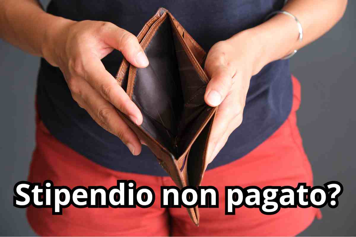 stipendio non pagato cosa può fare il lavoratore